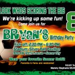 Soccer Birthday Party Invitation Template | Home Party Ideas   Free Printable Soccer Birthday Invitations