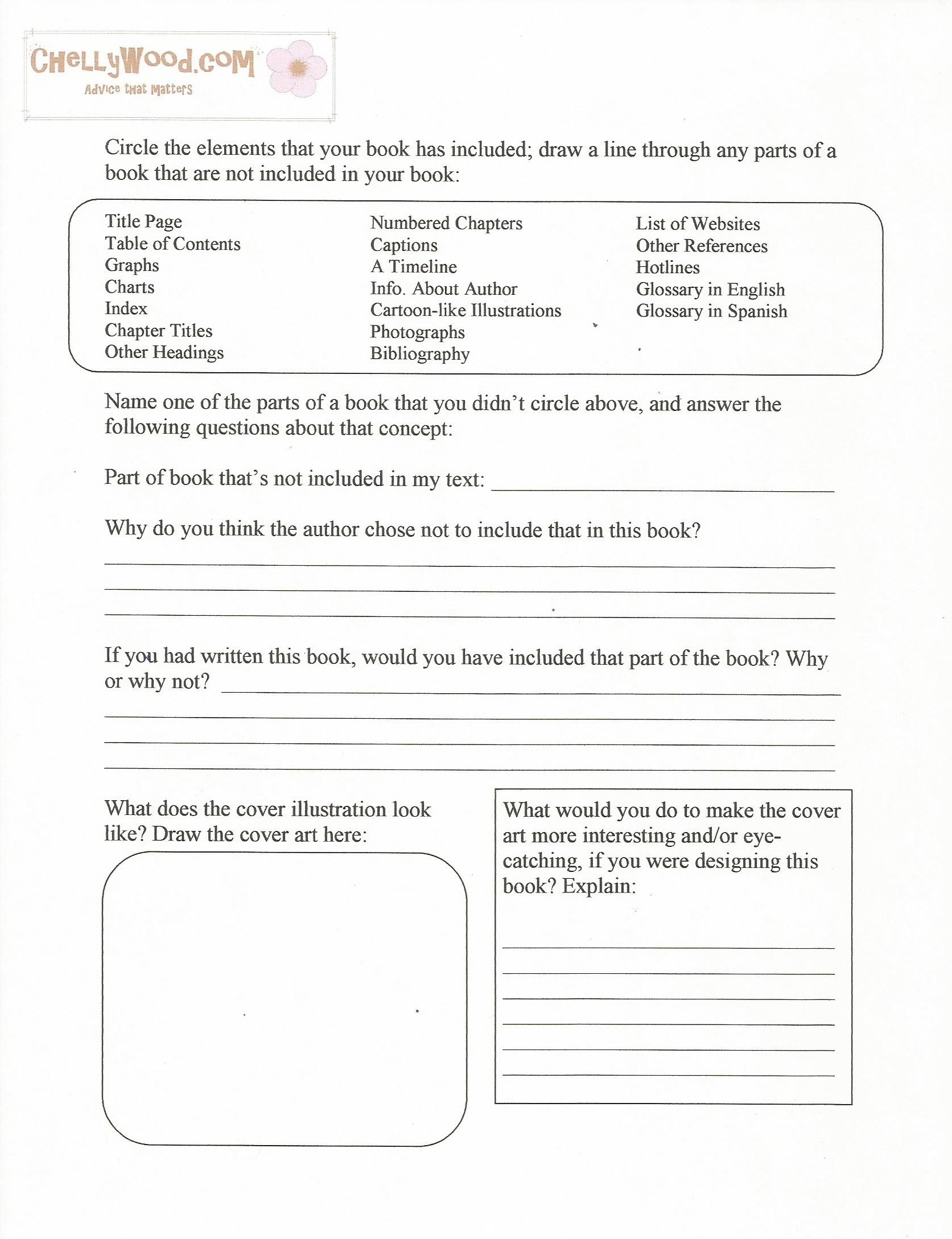 Social Issues Nonfiction Book Report Form–Free Printable | The - Free Printable Spanish Books