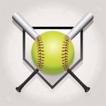 Softball Stock Photos And Images   123Rf   Free Printable Softball Images