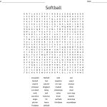 Softball Word Search   Wordmint   Word Search Maker Free Printable