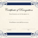 Sports Cetificate | Certificate Of Recognition A4 Thumbnail   Free Printable Templates For Certificates Of Recognition