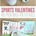 Sports Valentines Printables   Candy Free Valentine's Day Ideas   Free Printable Football Valentines Day Cards