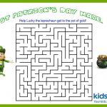 St Patrick's Day   Mazes   Free Printable | St. Patrick's Day   Free Printable St Patrick's Day Mazes