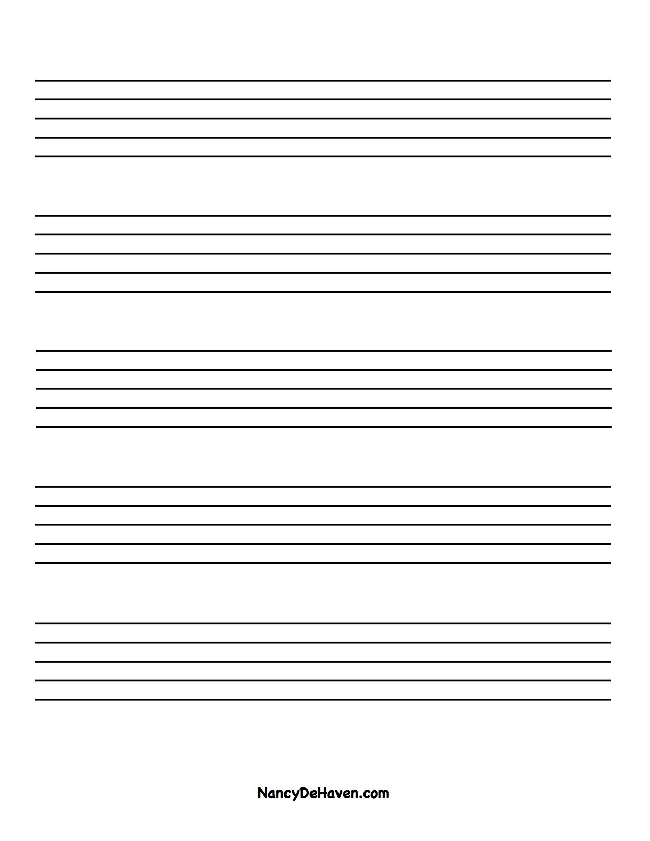 Staff Papper - Tutlin.psstech.co - Free Printable Staff Paper Blank Sheet Music Net