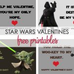 Star Wars Valentines Printables   4 Free Designs | It Is A Keeper   Star Wars Printable Cards Free