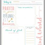 Start A Prayer Journal For More Meaningful Prayers: Free Printables   Free Printable Bible Study Journal Pages