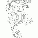 Stencil Requests For January 2007 Page 2   Free Printable Dragon Stencils