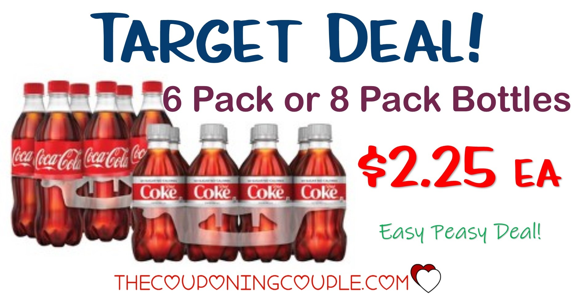 Stock Up Deal On Coca Cola At Target! $2.25 6Pk Or 8Pk Bottles! - Free Printable Coupons For Coca Cola Products