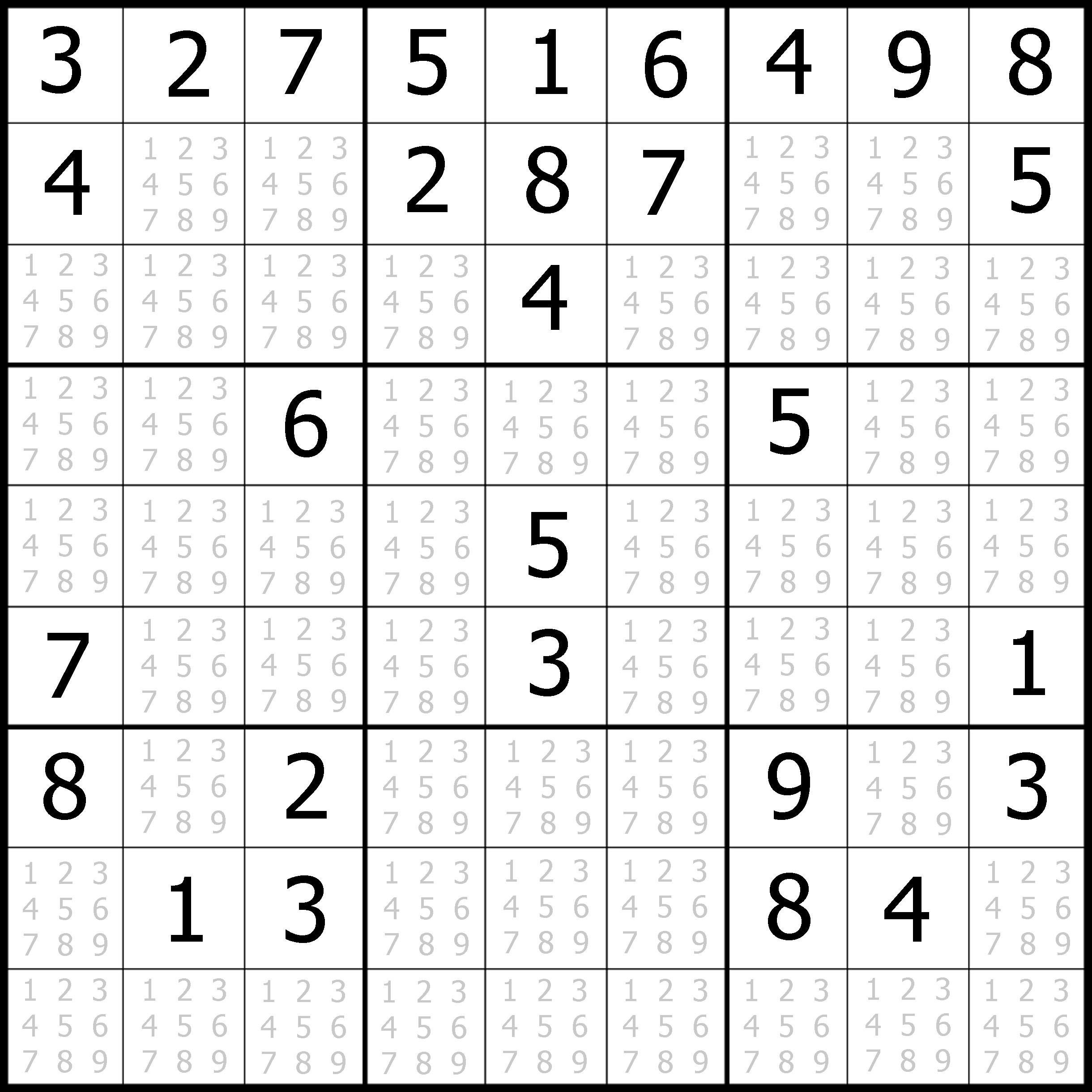 free sudoku printable medium