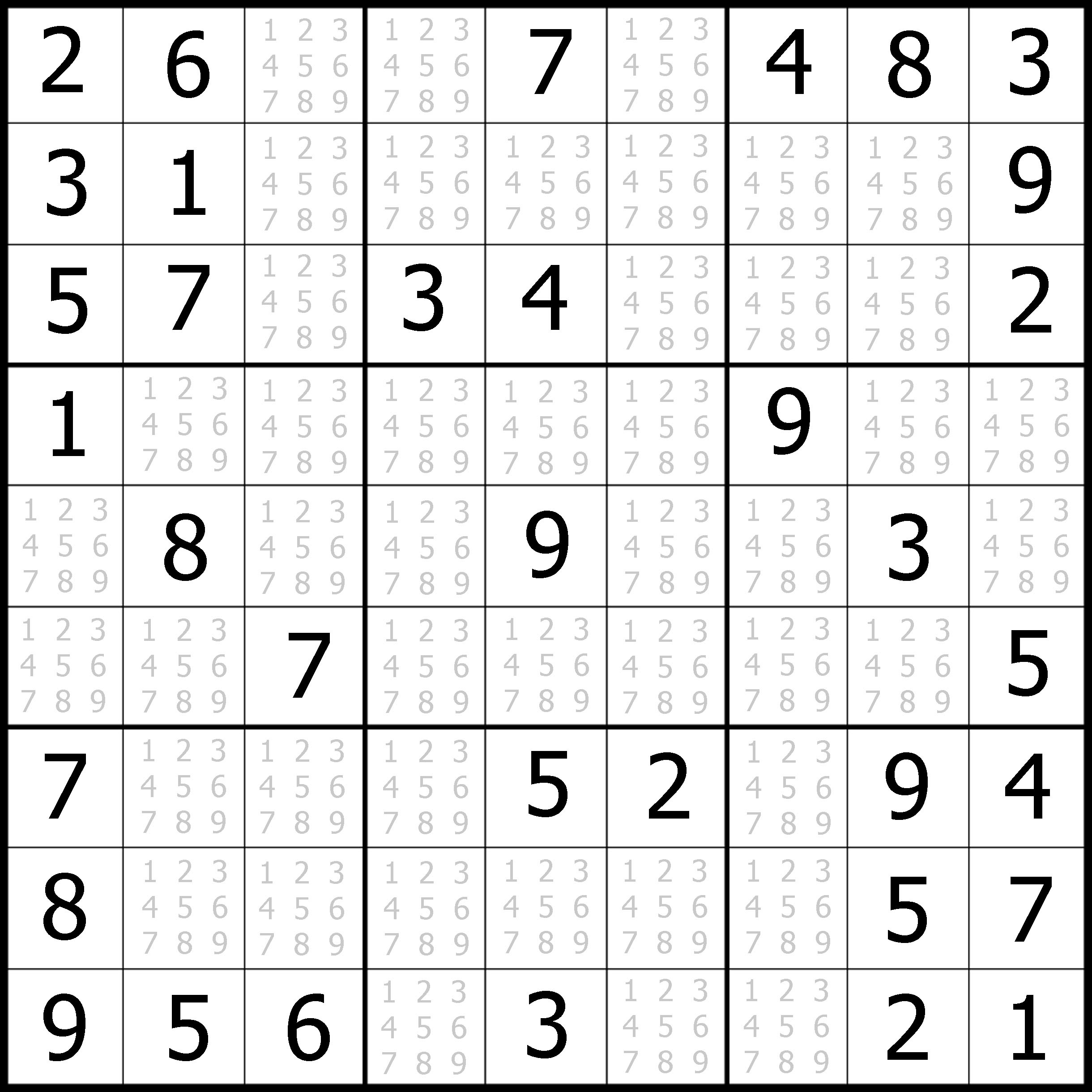 Sudoku Puzzler | Free, Printable, Updated Sudoku Puzzles With A - Free Printable Sudoku Puzzles