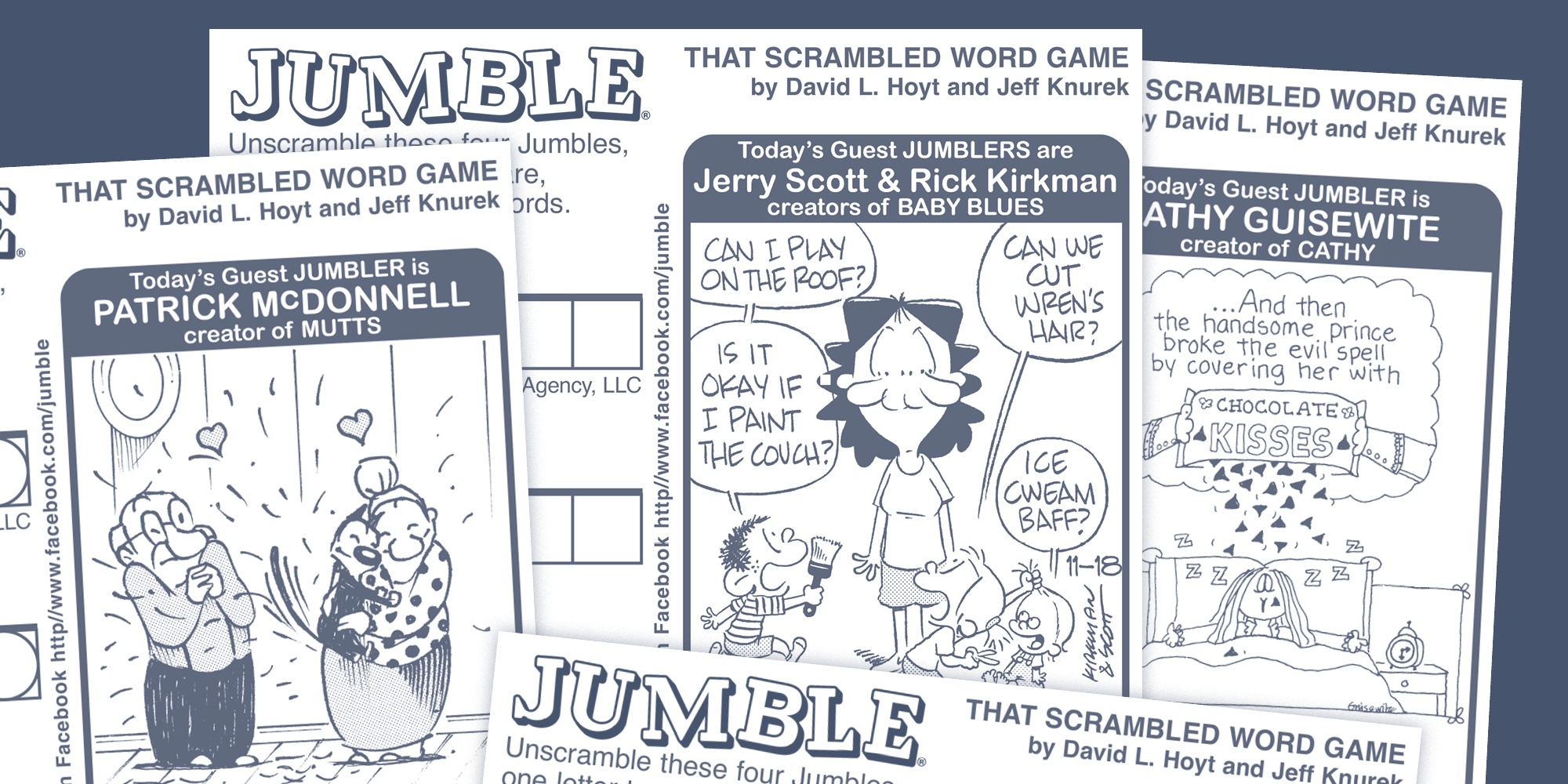 Sunday Jumble Available For Syndication And Licensing - Tribune - Jumble Puzzle Printable Free