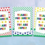 Super Mario Party Themed Free Printable Party Decorations Gift Tags   Free Printable Thank You Tags For Birthdays
