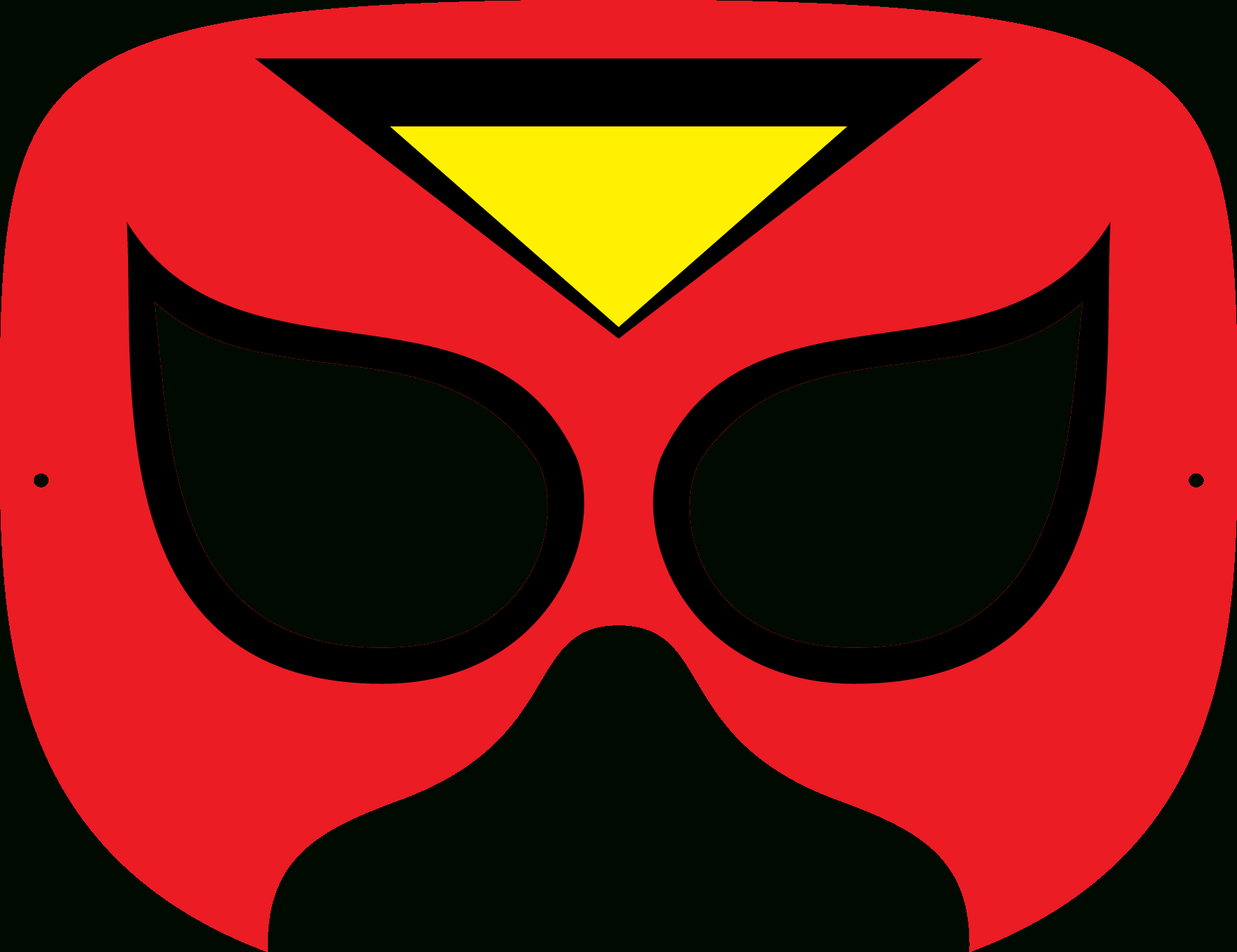 Superhero Mask Template | Free Download Best Superhero Mask Template - Superman Mask Printable Free