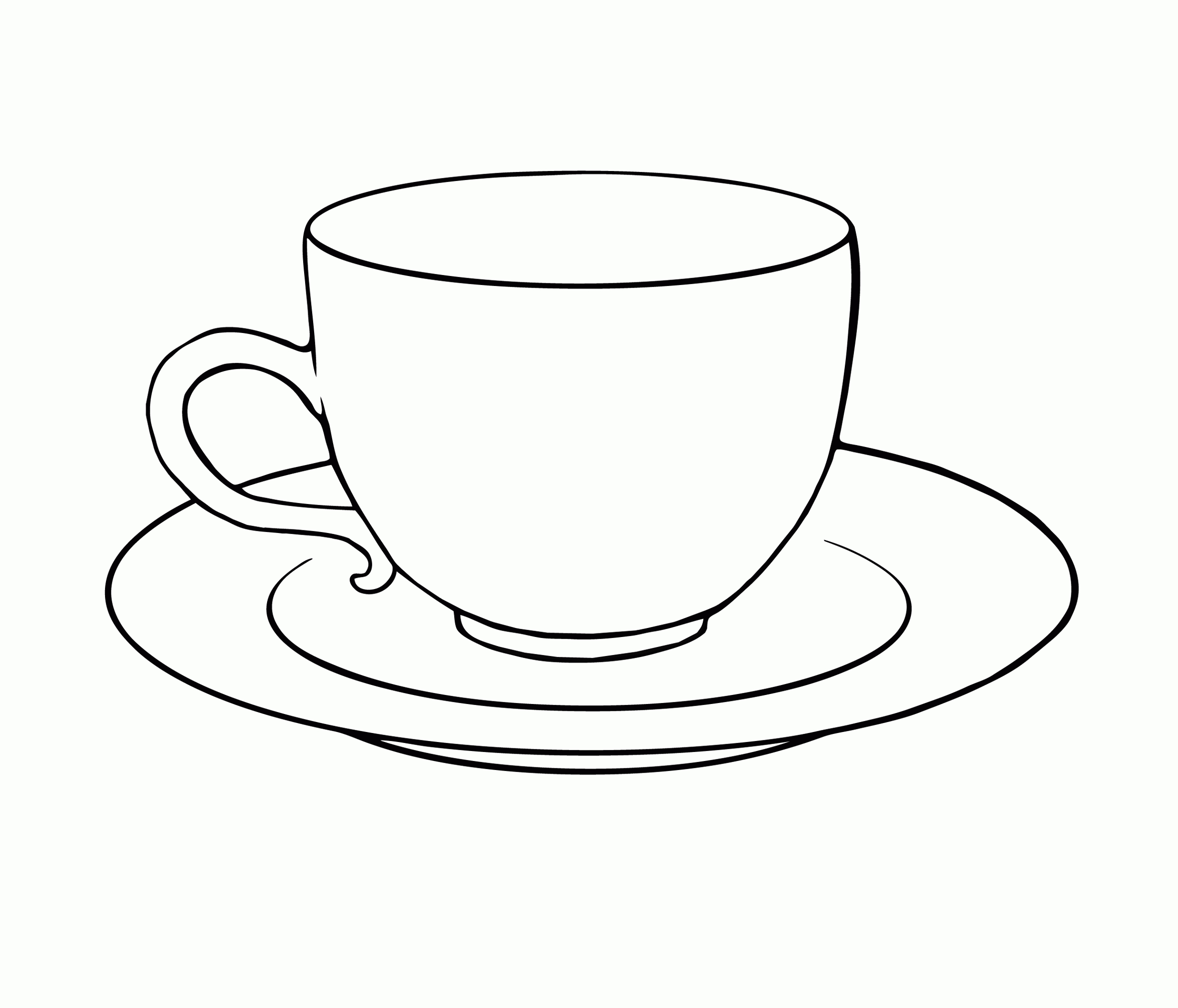 Free Printable Tea Cup Coloring Pages Free Printable A To Z