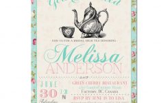Tea Party Invitation Templates To Print | Free Printable Tea Party – Free Printable Kitchen Tea Invitation Templates