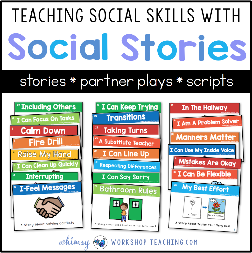 Teaching Social Skills With Social Stories Whimsy Teaching