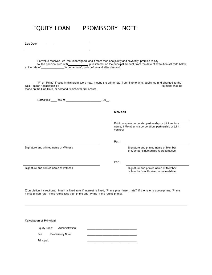 Template For A Promissory Note On A Personal Loan - Kaza.psstech.co - Free Printable Promissory Note For Personal Loan