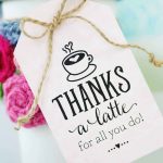 Thanks A Latte! Free Printable Gift Tags | Skip To My Lou   Thanks A Latte Free Printable Gift Tag