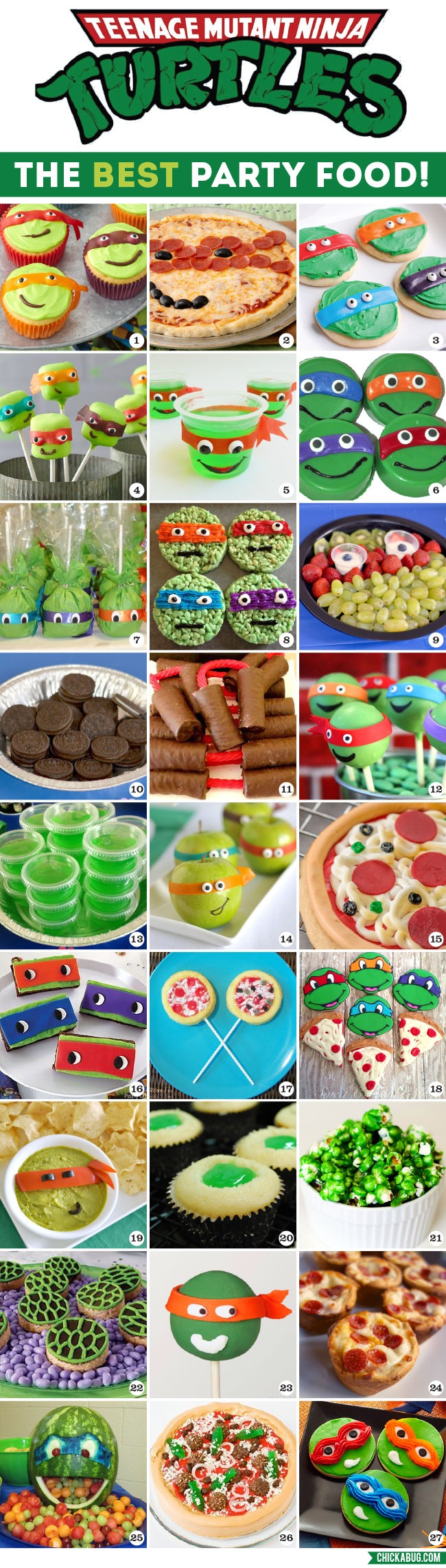 The Best Tmnt Party Food! | Chickabug - Free Printable Tmnt Food Labels