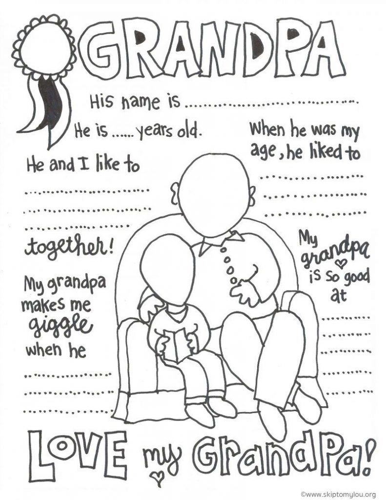 Grandparents Day Printable Card