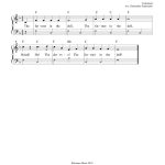The Farmer In The Dell Sheet Music | Music To Sleep To | Music   Free Printable Sheet Music Lyrics