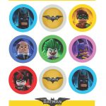 The Lego Batman Movie: Party Straw Toppers | Party Themes & Crafts   Batman Cupcake Toppers Free Printable