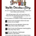 The M&m Christmas Story   Over 8 Free Printables | Christmas Ideas   Free Printable Nativity Story