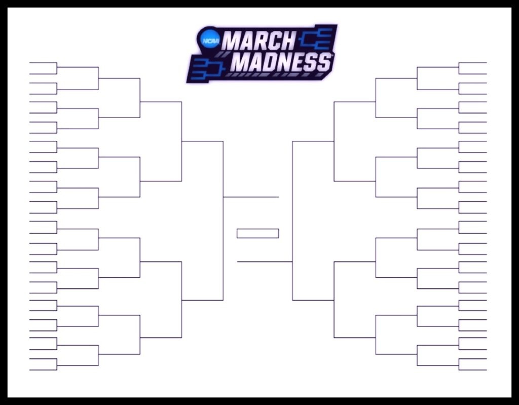 The Printable March Madness Bracket For The 2019 Ncaa Tournament - Free Printable Brackets Ncaa Basketball