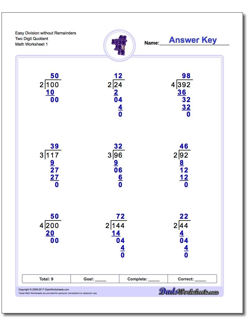 These Long Division Worksheets Provide Problems Of Varying Levels Of - Free Printable Long Division Worksheets 5Th Grade