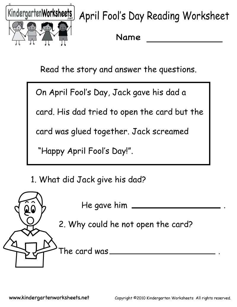 This Is A Reading Comprehension Worksheet Intended To Help Readers - Free Printable Reading Comprehension Worksheets For Kindergarten