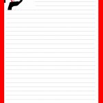 This Is An Adorable Love Letter Pad Stationery Design Which Has   Free Printable Love Letter Paper