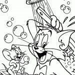 Tom And Jerry Shower Coloring Pages For Kids, Printable Free | Kids   Free Printable Tom And Jerry Coloring Pages