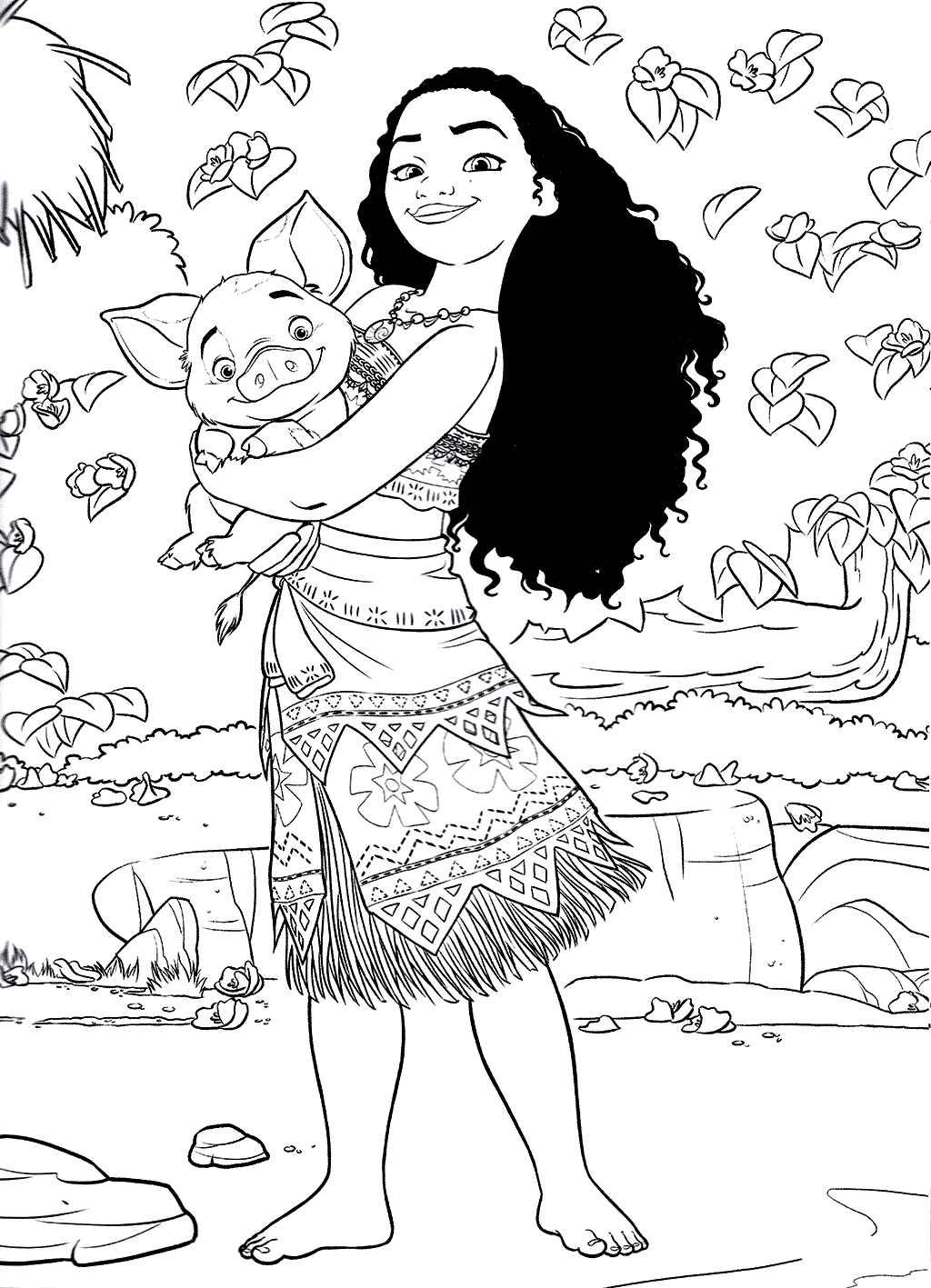 Top 10 Moana Coloring Pages- Free Printables | Free Coloring Pages - Moana Coloring Pages Free Printable