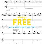 Top 100 Popular Piano Sheets Downloaded From Sheetdownload   Free Printable Sheet Music For Piano