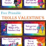 Trolls Valentine's Day Cards Free Printables   Printables 4 Mom   Free Printable Trolls