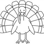 Turkey Coloring Page   Free Large Images | School Decoration Ideas   Free Printable Turkey Template
