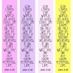 Tutorial ~ Make Your Own Bookmarks | Bookmarks | Free Printable   Free Printable Bookmarks With Bible Verses