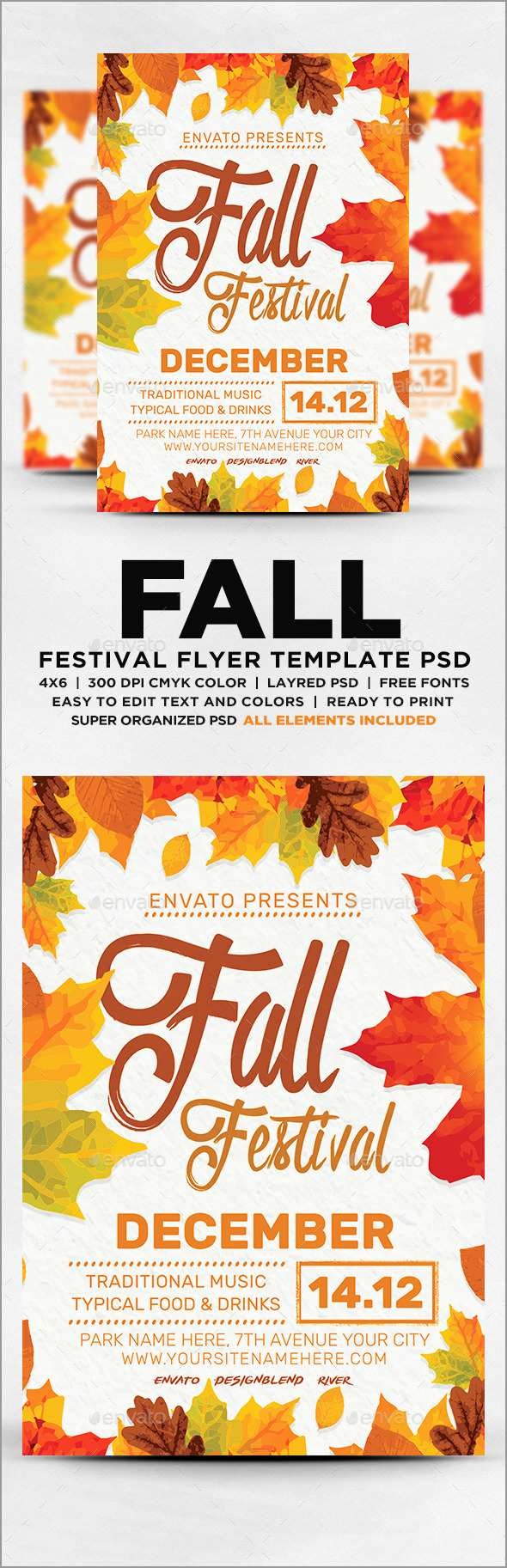 Free Printable Fall Flyer Templates