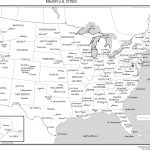 United States Labeled Map   Free Printable Labeled Map Of The United States