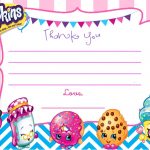 Updated   Free Printable Shopkins Birthday Invitation | Free   Free Printable Shopkins Invitations