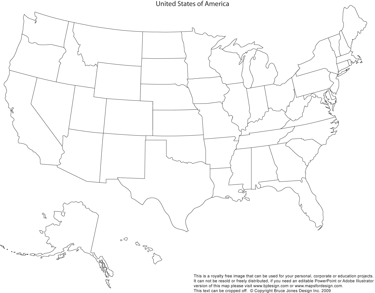 Free Printable State Maps Free Printable A To Z