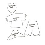 Use This Scarecrow Pattern To Print Out And Cut Out. I Would Cut Out   Free Scarecrow Template Printable
