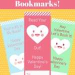 Valentine Bookmarks For Your Child's Class! Mix And Match 6   Free Printable Valentine Bookmarks