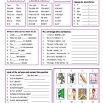 Verb To Be Worksheet – Free Esl Printable Worksheets Madeteachers – Free Printable Esl Worksheets