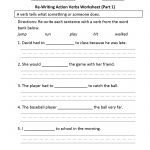 Verbs Worksheets | Action Verbs Worksheets   Free Printable Verb Worksheets