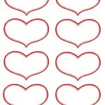 Vintage Valentine Printable   Antique Heart Labels | Diy Ideas   Free Printable Heart Labels