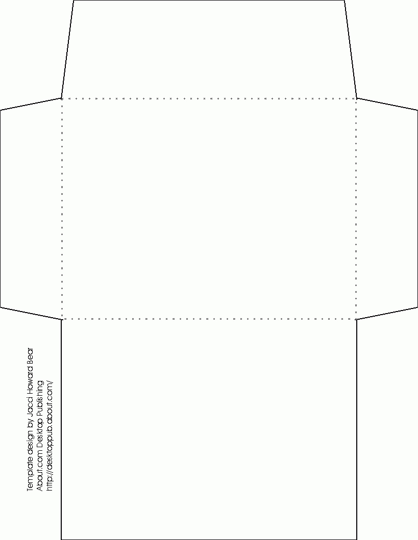 Want To Make Your Own Greeting Cards? Use These Free Templates - Free Printable Greeting Card Envelope Template