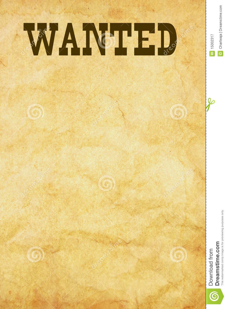 Wanted Poster Stock Illustration. Illustration Of Advert - 15002317 - Free Printable Wanted Poster Invitations