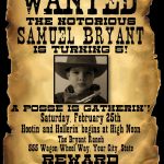 Wanted Poster | Wanted | Salón De Eventos, Salones, Eventos   Free Printable Wanted Poster Invitations