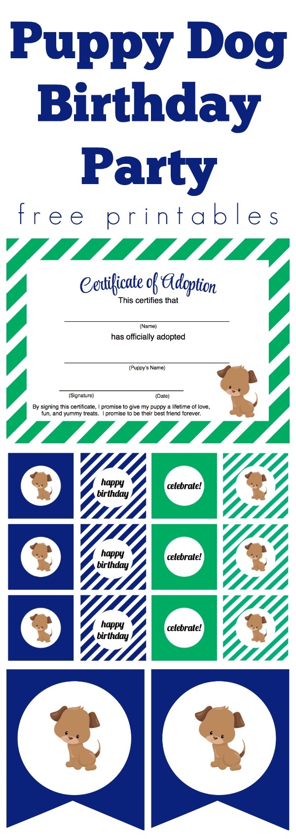 We Heart Parties: Free Printables Puppy Dog Party Free Printables - Dog Birthday Invitations Free Printable